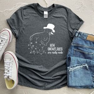 How Snowflakes Are Really Made Shirt, Christmas T-shirt, Christmas Gifts